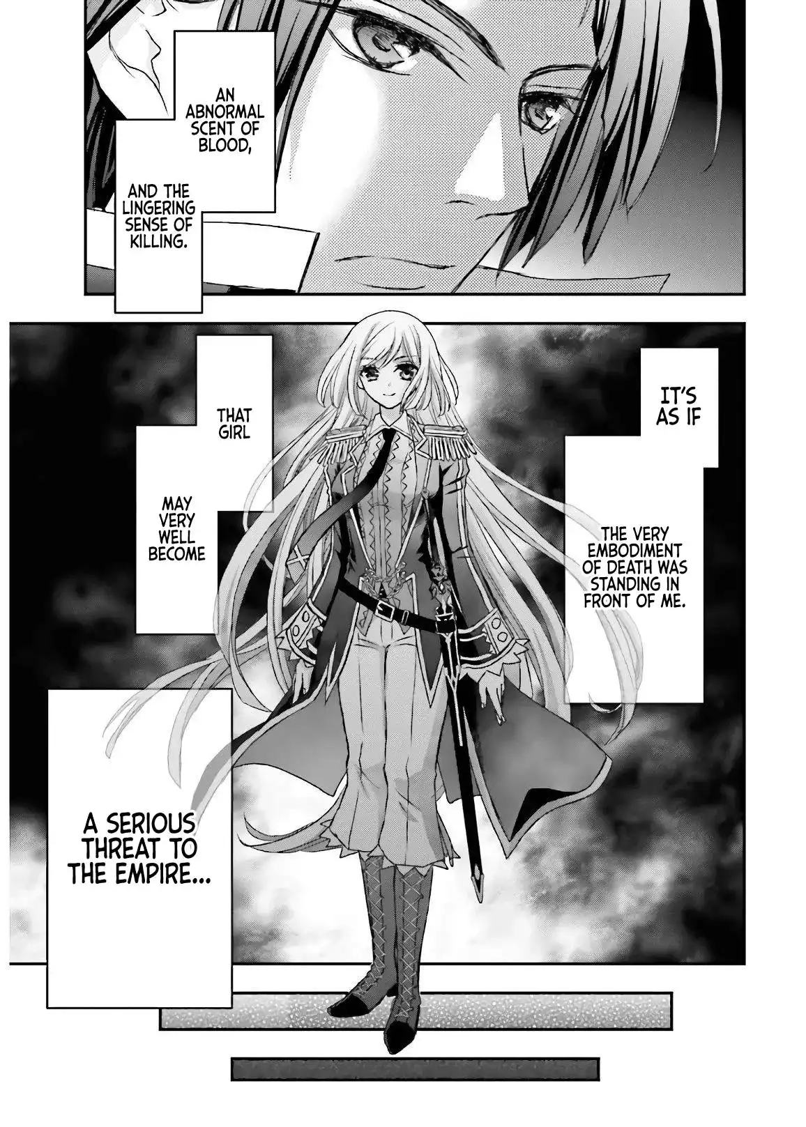 Shinigami ni Sodaterareta Shoujo wa Shikkoku no Tsurugi wo Mune ni Idaku Chapter 16 19